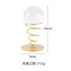 [Personalizado] Adornos de Bola de Cristal de Hierro Forjado para Recibidor, Decoraciones de Sala de Estar, Regalos Empresariales, Premios y Recuerdos