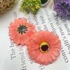Simulación 6cm girasol girasol diy corona bolsa sombrero flor celosía sombrero simulación flor gerbera mayoreo