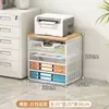 Estante de Almacenamiento de Escritorio Organizador de Archivos de Datos Multicapa Gran Capacidad Estante de Almacenamiento de Archivos Extraíble Oficina