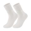 Calcetines Largos de Comercio Transfronterizo con Puño Suelto, Tejido Grueso, Calcetines Slouch Unisex, Calcetines Largos de Color Sólido para Pareja, Calcetines Zhuji