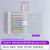 Paleta de Colores Transparente de Doble Capa para Uñas Acrílicas Tablero en Blanco para Mostrar Uñas Tablero de Exhibición Comercial para Salón de Uñas