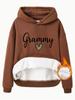 Amazon eBay Casual con Capucha Manga Larga Transfronterizo Suéter Holgado en stock Grammy Sudadera Cómoda al por Mayor