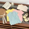 Camiseta Dulce y Energética para Niñas con Mangas Volantes, Top de Verano para Bebé con Costilla y Volantes sin Mangas, Camiseta Interior Linda para Niños Pequeños