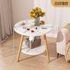 Mesa Lateral de Sofá, Sala de Estar Doméstica, Mesinha de Chá Pequena, Apartamento Pequeno, Mesa de Cabeceira de Quarto, Estante de Armazenamento, Varanda Lazer Pequena Estilo Novo