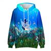 2024 Transfronterizo Nuevoastro Bot Universo Robot 3D Digital Casual Ropa para Adultos Niños Cos Sudadera con Capucha