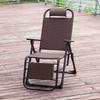 Venta al por mayor Hecho a mano Ratán Plegable Estilo Nuevo Chino Silla de Ratán Hogar Balcón Silla con Respaldo Silla para Siesta Sillón Reclinable Portátil Sala de Estar