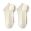 Calcetines de Verano Finos para Mujer Tipo Barco, Algodón Puro, Malla Transpirable, Antideslizantes, Talón Antideslizante, Calcetines Cortos Versátiles para Niñas