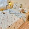 Novo Tipo de Cobertor de Cama de Veludo de Algodão para Bebê com Algodão e Veludo de um Lado, Algodão Puro e Veludo de Leite do Outro Lado, Cobertor de Cama de Solteiro Disponível em Ambos os Lados