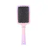 Nueva Serie de Maquillaje Pinta Arcoíris de Dos Tonos Peine de Aire Cojín Masaje Cabello Rizado Portátil Nudos Alisado Peine de Aire Lote