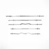 Barra para Mancuernas de Fitness en Casa Barra para Levantamiento de Pesas Comercial Barra para Mancuernas de Práctica con Agujero Pequeño de 2.5, 2.8cm Barra Roscada para Discos de Mancuernas