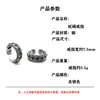 Anillo de Serpiente Vintage de Alta Gama con Escamas de Cristal Verde Incrustado con Gemas para Hombres, Joyería de Serpiente, Anillo Audaz para el Dedo Índice