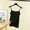 Camisole Modal de Nicho Sem Alças Verão Fina Interna Sem Mangas Feminina Plus Size Roupa Externa Top Slim Fit para Mulheres