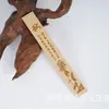 Marcadores de Página Domésticos, Estilo Antigo, Presentes para Estudantes e Professores, Régua de Bambu, Arte em Bambu, Escultura em Bambu, Elegante e Interessante, Produtos Culturais e Criativos da Cidade Proibida