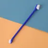 Cepillo de Dientes de Doble Cabezal Específico para Mascotas (Gatos y Perros), Herramienta de Limpieza Bucal, Cuidado Dental para Gatos y Perros, Cepillo de Dientes de Doble Cabezal con Mango Largo y Cerdas Suaves