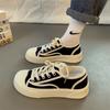 Zapatillas de Lona Blancas Populares de Kiss Card para Mujer, Primavera y Otoño, Estilo Ins de Moda, Nuevo Modelo 2026, Zapatos Deportivos Casuales Versátiles de Nicho