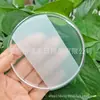 Esponja de Silicona Transparente de Cinta Ultra Ancha, Suave y Elástica, No Absorbe el Polvo, Adecuada para Aplicar Protector Solar, BB Cream, Loción Corporal y Polvo