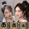 Pinza para el Cabello de Calabaza Pequeña para Cola de Caballo Alta, Accesorio para el Cabello para Mujeres, Pinza Pequeña para Moño en la Parte Trasera de la Cabeza, Accesorio para el Cabello que Añade Volumen