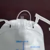 Bolsa de Perna Urinário, Bolsa para Urinar e Coleta de Urina, Bolsa de Drenagem, Bolsa Pequena Anti-Refluxo para Armazenamento de Urina