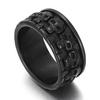 AliExpress ebay suministra una generación de personalidad popular de Europa y Estados Unidos anillo de acero de titanio para hombre de calavera dominadora