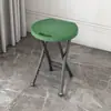Taburete plegable de plástico, portátil para uso doméstico, taburete pequeño para adultos, taburete alto para exteriores, taburete redondo simple engrosado, silla para dormitorio