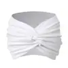 Diadema Ancha Nueva Europea y Americana para Mujer Diadema Cruzada Deportiva Diadema Elástica de Yoga Bolsa para el Cabello Absorbente de Sudor Diadema Grande