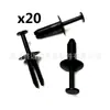 Aplicable a BMW E36 E46 E60 defensa delantera Guardabarros clip de presión 51111964186