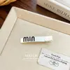 Pinza de pato con forma de corazón dulce de verano estilo coreano, pinza BB hueca suave y simple, pinza para flequillo, pinza lateral, accesorio para el cabello para mujer