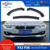 Adequado para 13-20 BMW Série 4 F32/F33/F36 Modificado Lábio Frontal de 3 Seções Versão Fashion Pequeno Kit de Saia Lábio Frontal