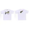 Marca Trendy Japonesa Ape Man Shark Skzoo Colaboración Camiseta Unisex de Manga Corta de Corte Holgado Disponible para Venta Transfronteriza a Largo Plazo