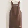 Delantal Transfronterizo con Impresión de Logo Personalizado, Impermeable, Resistente al Aceite, Resistente a las Manchas, Alta Calidad, Ropa de Trabajo Elegante para Hombre para Uso en Cocina y Hogar