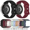 Adecuado para Samsung/Huawei/Garmin 18/20/22mm Correa de Silicona Huawei Gt4/5 Estampado de Leopardo Monocromático Modelo Universal