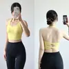 Sutiã Esportivo Novo Estilo para Mulheres, Sexy com Gola Halter, Costas Bonitas, Sutiã para Treinamento Fitness Yoga, Respirável para Pilates Corrida