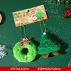 Natal Novo Papai Noel Pingente Decoração Boneca de Pelúcia Pingente Árvore de Natal Boneco de Neve Guirlanda Pingente
