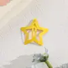 Presilha de Cabelo Infantil Parte de Trás da Cabeça Quebra Cabelo tamanho pequeno Cor Presilha BB Presilha Estrela Fofa Adorno de Cabeça Meninas Presilha de Cabelo Estrela de Cinco Pontas