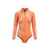 Bikini de dos piezas plateado brillante de seda para mujer, manga larga, protección solar, traje de baño para buceo y snorkel, Pedido de Comercio Exterior, Fábrica de Personalización de Etiqueta Privada