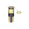 Luz Indicadora de Ancho LED para Coche W5W T10 Decodificación Infinita Luz de Matrícula Blanca