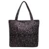 Ins Casual Fashion Grande Capacidade All-match Ombro Mão Tote Bag Estilo Coreano Nova Grande Capacidade Leopard Print Tote Bag