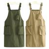 Delantal de Cocina y Hogar de Moda, Repelente al Agua, Para Cocinar, Delantal Anti-Manchas, Ropa de Trabajo para Puesto, Impresión Especial para Catering
