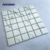 Fábrica de Processamento de Azulejo Cerâmico Personalizado para Piscina, Mosaico Cerâmico de Partículas Pequenas, Azulejo Tricolor Azul