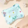 Travesseiro Modelador para Bebê Travesseiro para Recém-Nascido 0-3 Anos Travesseiro Anti Cabeça Excêntrica Travesseiro de Cama de Desenho Animado de Algodão Puro para Bebê Kidsren a Travesseiro Dormindo de Lado