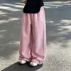 Conjunto de Roupa para Meninas Primavera e Outono 2026 Novo Estilo Camiseta Infantil com Estampa de Letras Roupa de Outono Calça Wide-Leg para Meninas Conjunto de Duas Peças Estiloso