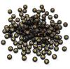 4x 7mm Acrílico Negro Dorado Planas Cuentas con Letras Inglesas Hecho a Mano Rompecabezas DIY Pulsera Pulsera Collar Accesorios