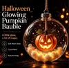 Esfera brillante de Halloween de producto nuevo transfronterizo, decoración popular de Halloween, bola de Navidad transparente e interesante