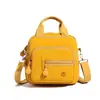 Bolsa transversal simples e versátil com múltiplos bolsos para mulheres, nova bolsa quadrada pequena de grande capacidade e leve para o dia a dia 2026, bolsa de ombro casual