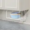 Prateleira para lavatório de banheiro artefato de armazenamento para pia sob armário de vaso sanitário prateleira de parede para pia prateleira de armazenamento para lavatório