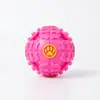 Pelota para Mascotas con Huella de Pata de Caucho Ecológico, Juguete Duradero para Masticar Perros, Pelota de Entrenamiento para Limpieza Dental y Alivio del Aburrimiento, Personalizable