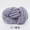 Hilo islandés extra grueso, popular en Corea, para hacer a mano gorros, bufandas y mantas; suministros de tejido hechos a mano disponibles del fabricante