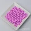 Cuentas de vidrio de color sólido en 14 colores macaron para pulseras hechas a mano, collares y accesorios de joyería con cuentas para DIY, hilos completos de cuentas sueltas