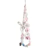 Corrente de Celular Feminina com Contas, Cordão Estilo Ins, Pulseira de Pulso, Pingente de Câmera CCD, Corrente de Laço, Pingente de Bolsa, Chaveiro