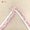 Banda Elástica de Punto con Volantes de un Solo Color Accesorio para el Cabello Ropa Interior para Mujer Traje de Baño Malla Transpirable Ropa para Bebé Lazo Elástico